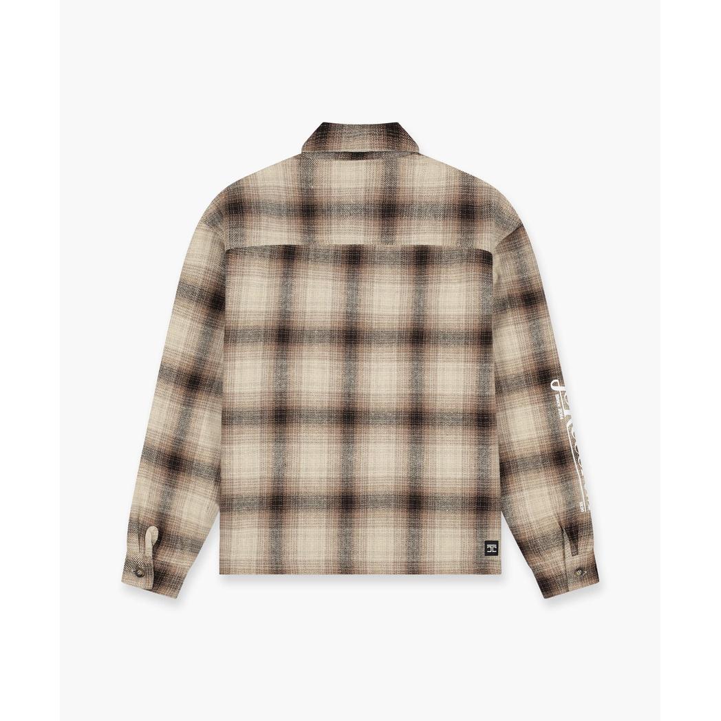 Flannel Jacket Brown-Jorcustom-Mansion Clothing