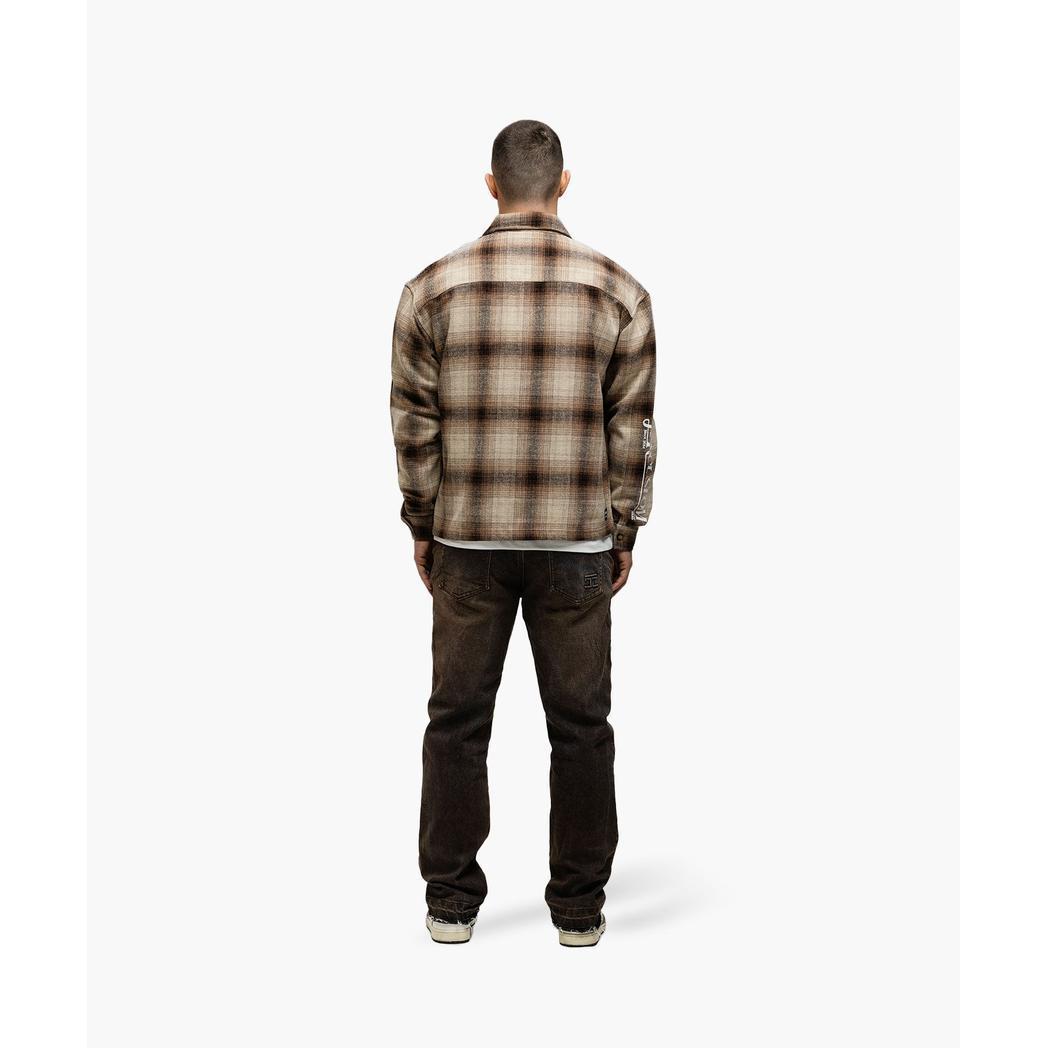 Flannel Jacket Brown-Jorcustom-Mansion Clothing
