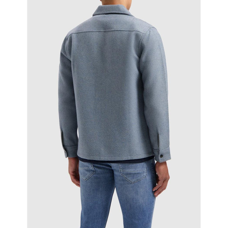 Flannel Overshirt Blue