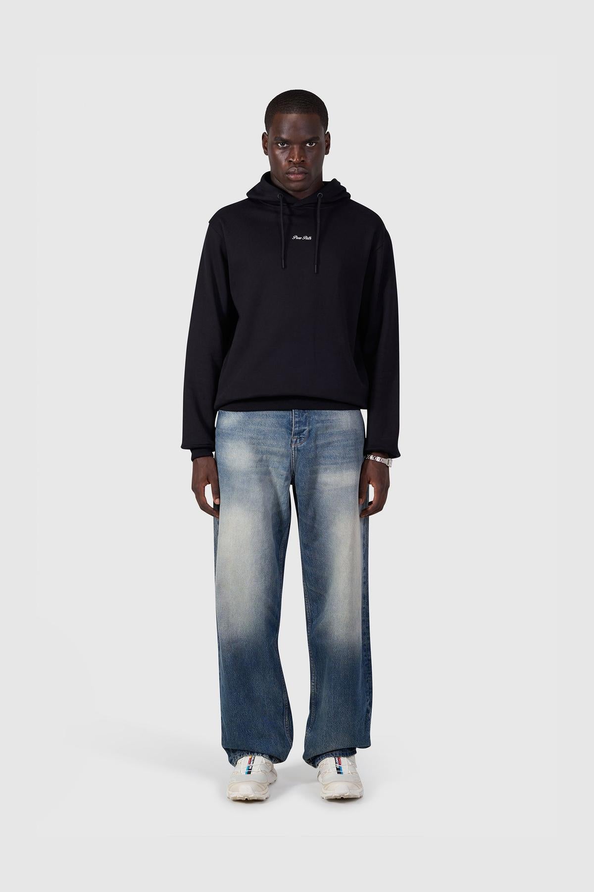 Forest Rooted Hoodie Black