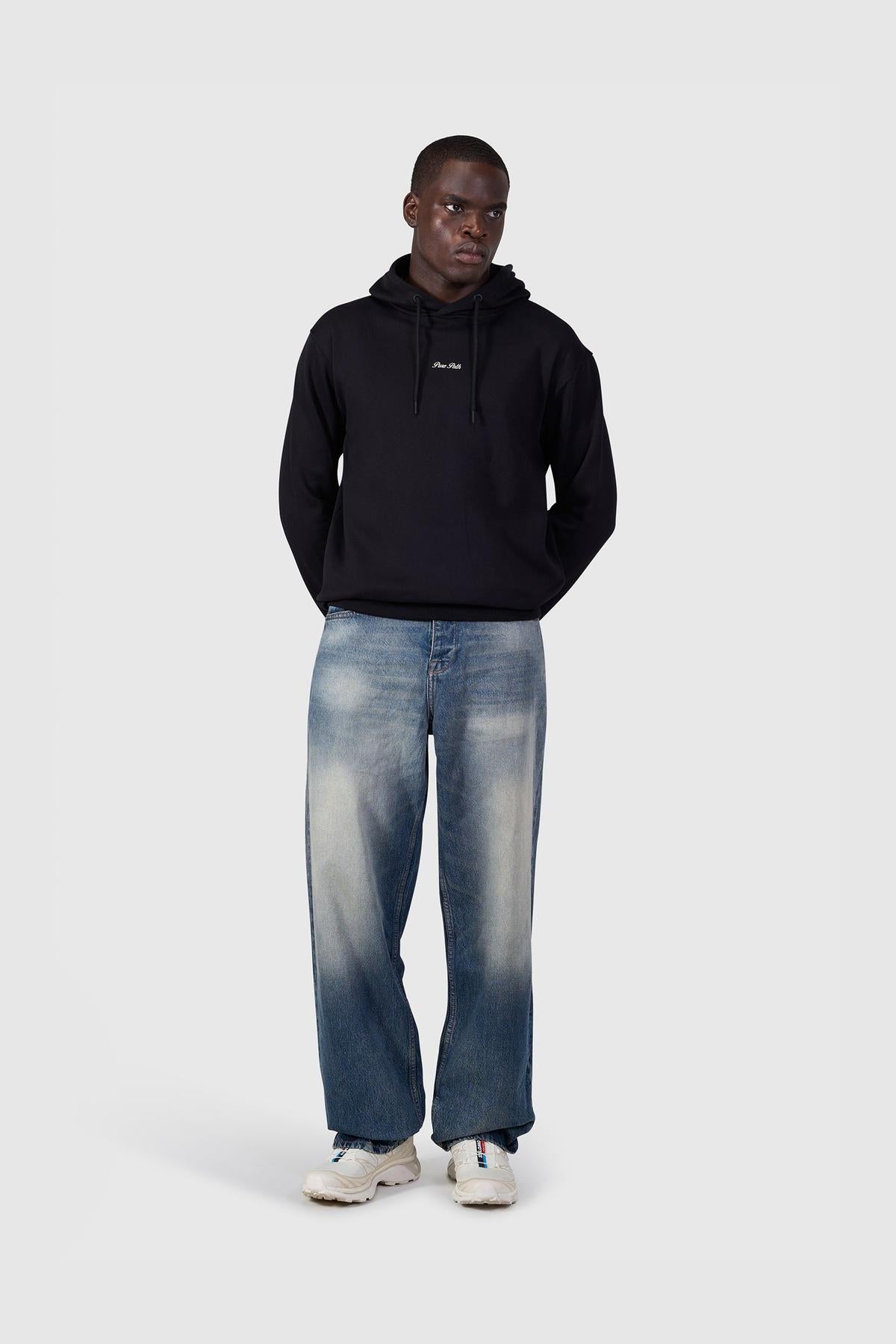 Forest Rooted Hoodie Black
