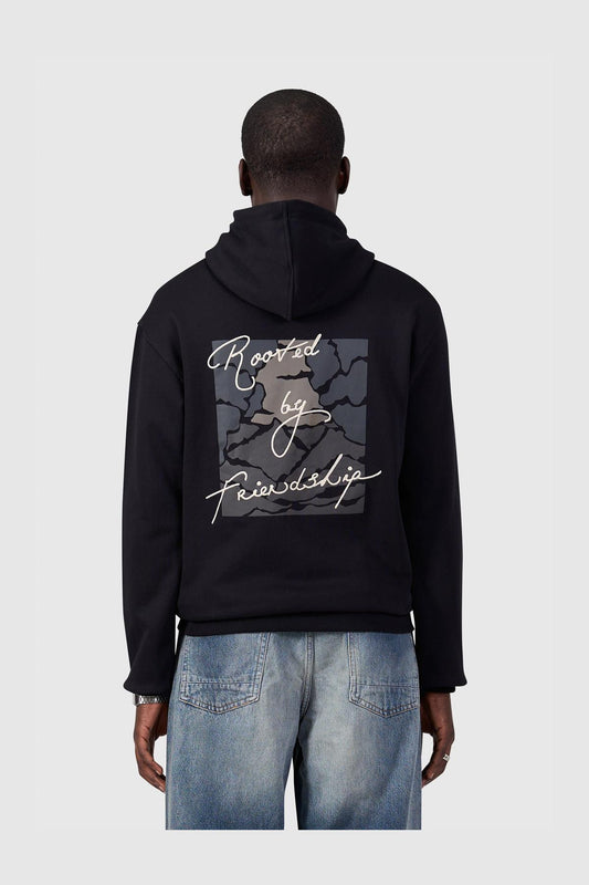 Forest Rooted Hoodie Black-Pure Path-Mansion Clothing