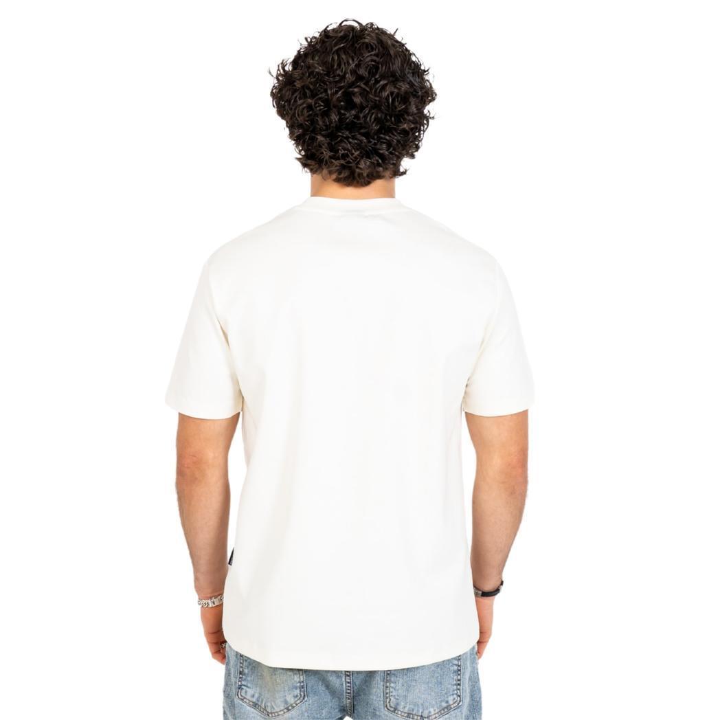 Franklin T-shirt Coconut White-wrong friends-Mansion Clothing