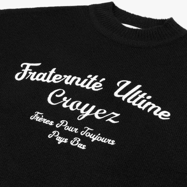 Fraternité Knit Sweater-CROYEZ-Mansion Clothing