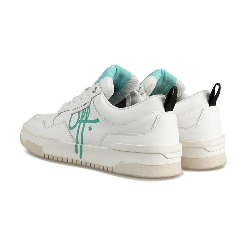 Full Stop Sneaker White/ Pool Blue