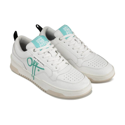 Full Stop Sneaker White/ Pool Blue