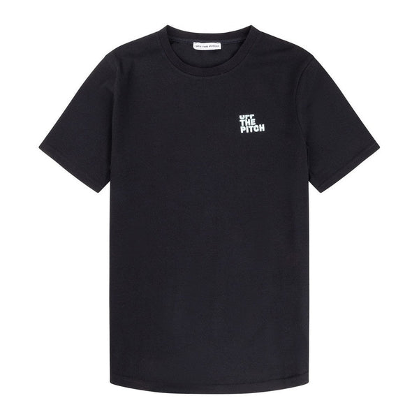 Fullstop Slim Fit Tee Black-Off The Pitch-Mansion Clothing