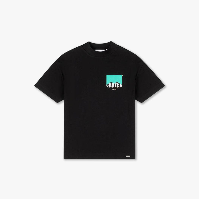 Fumes Amalfi Tee Black-CROYEZ-Mansion Clothing