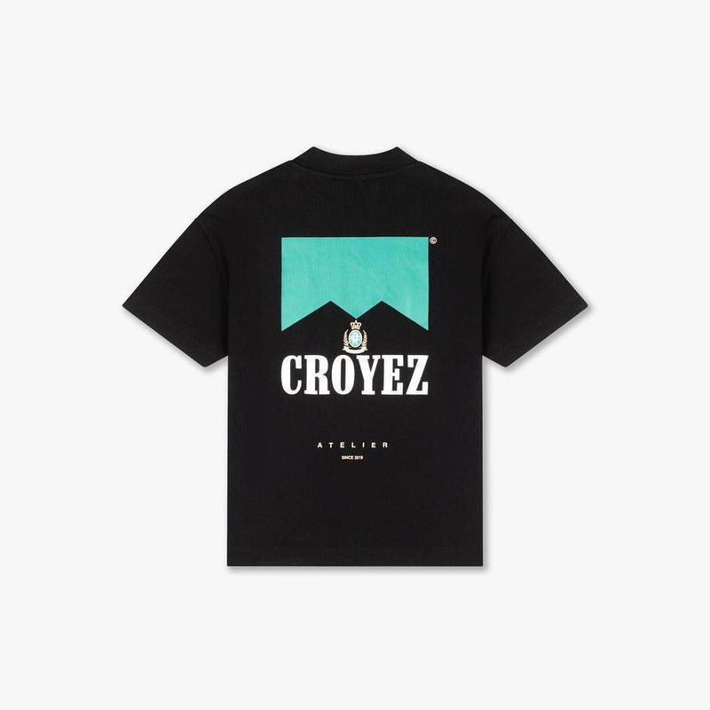 Fumes Amalfi Tee Black-CROYEZ-Mansion Clothing