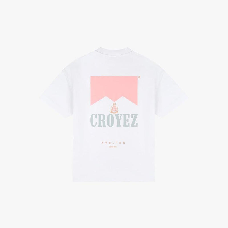 Fumes Amalfi Tee White-CROYEZ-Mansion Clothing