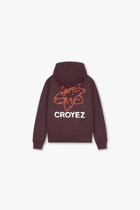 Gardener Zip Hoodie Raisin Red-Croyez-Mansion Clothing