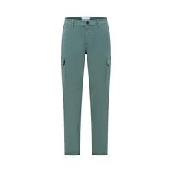 Garment Dye Cargo Pants - Faded Green