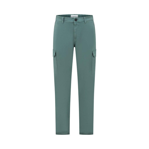 Garment Dye Cargo Pants - Faded Green-Pure Path-Mansion Clothing