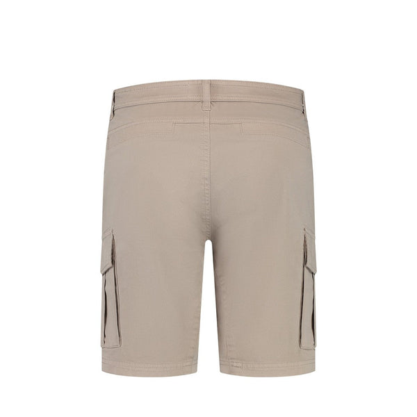 Garment Dye Cargo Shorts - Taupe