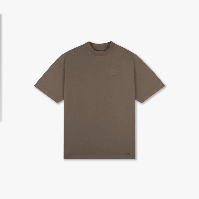 Garment Dye Fraternite T-shirt Stone