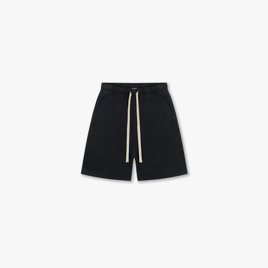Garment Dye Shorts Black
