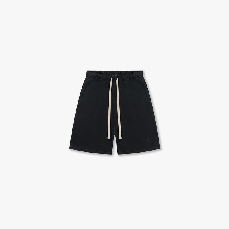Garment Dye Shorts Black