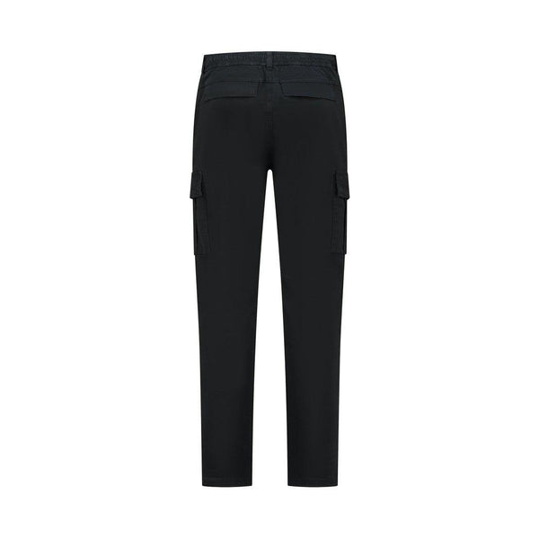 Garment dye Cargo pants - Black