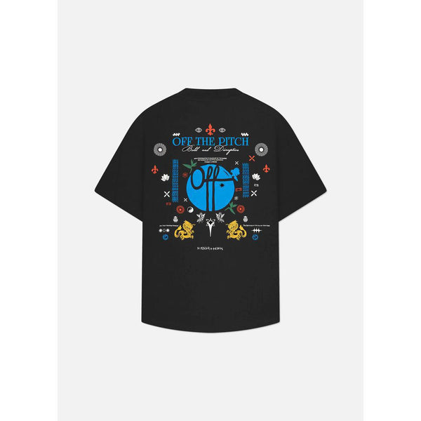 Global Oversized Tee Black