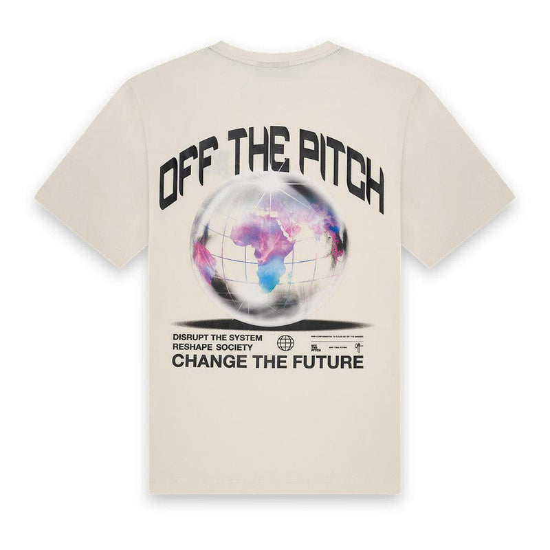 Globe Regular Tee Egret-OFF THE PITCH-Mansion Clothing