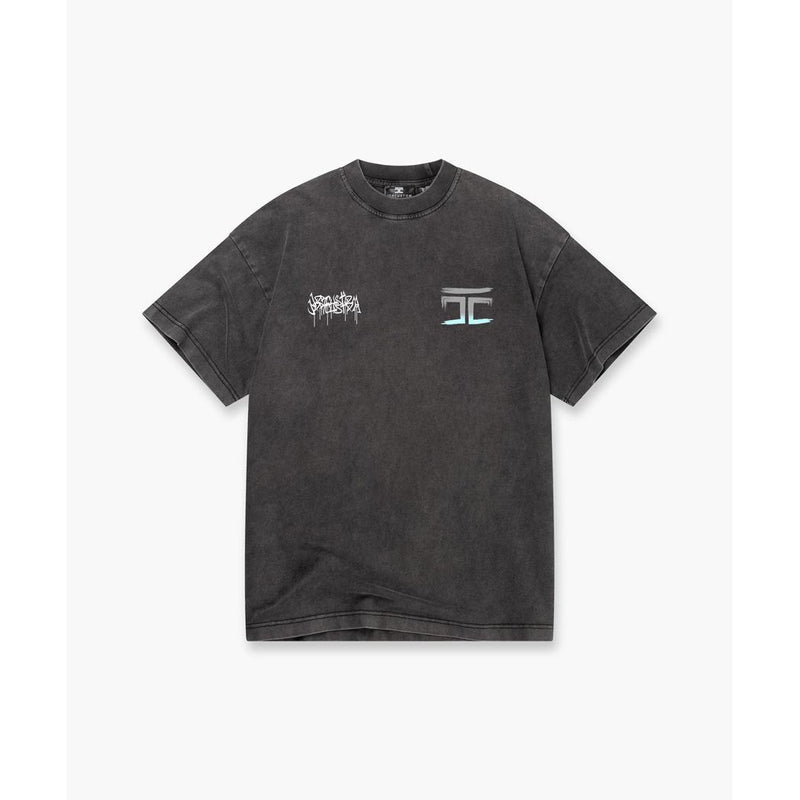 Graffiti Loose fit tee Acid / Grey-Jorcustom-Mansion Clothing