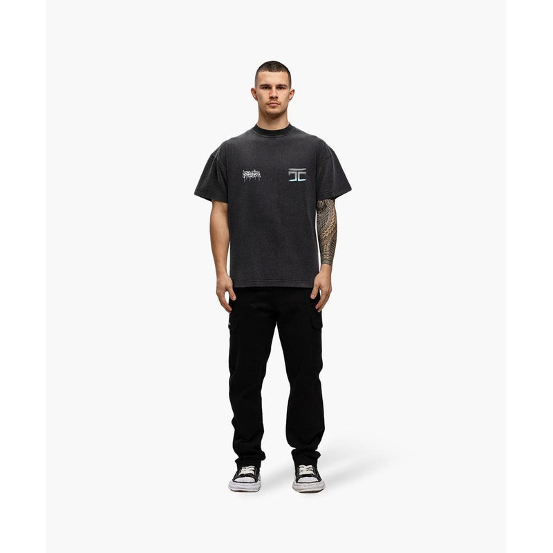 Graffiti Loose fit tee Acid / Grey-Jorcustom-Mansion Clothing