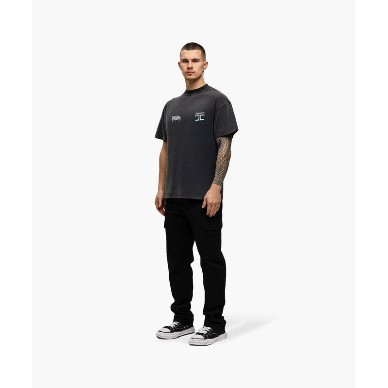 Graffiti Loose fit tee Acid / Grey-Jorcustom-Mansion Clothing