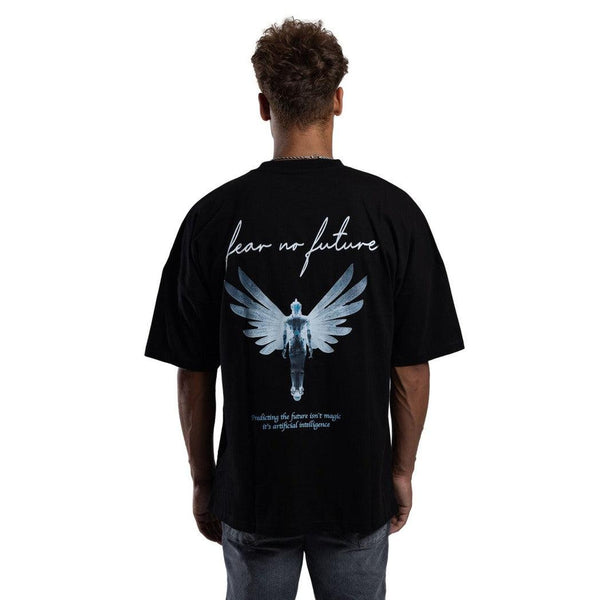 Guardian Angel Tee-Fear No Future-Mansion Clothing