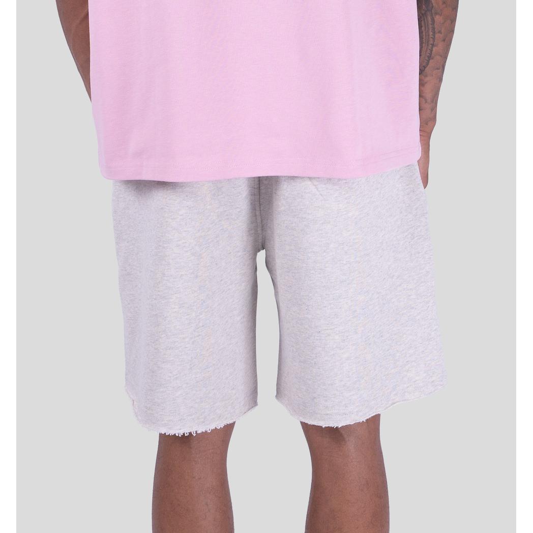 HOXTON SHORT GREY MELANGE-Bobby Blanks-Mansion Clothing