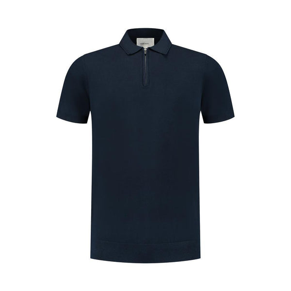 Half-zip Knitwear Polo Navy