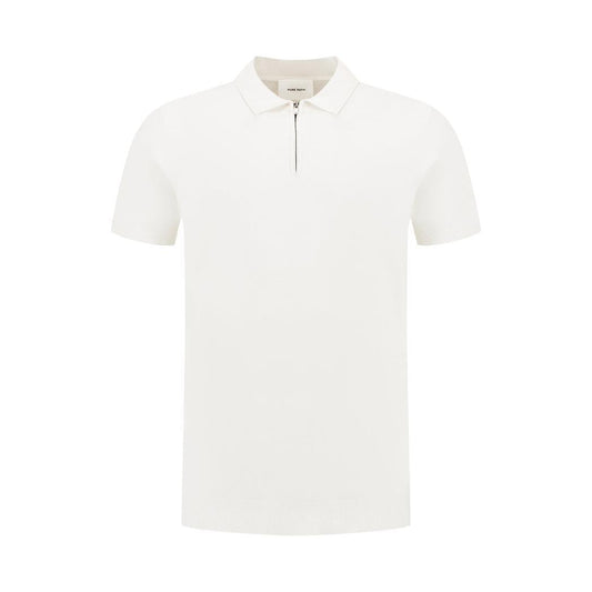 Half-zip Knitwear Polo Off White-Pure Path-Mansion Clothing