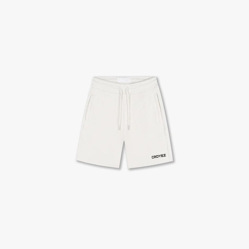 Heavyweight Logo Shorts Off White-CROYEZ-Mansion Clothing