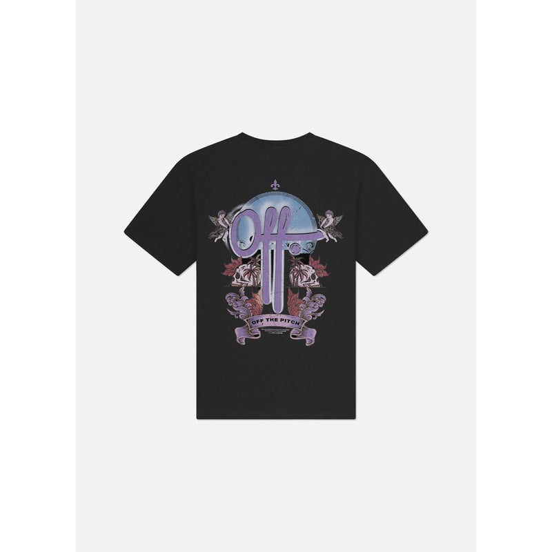 Higher Purpose Regular Tee Black-OFF THE PITCH-Mansion Clothing