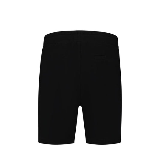 Initials Sweat Shorts Black