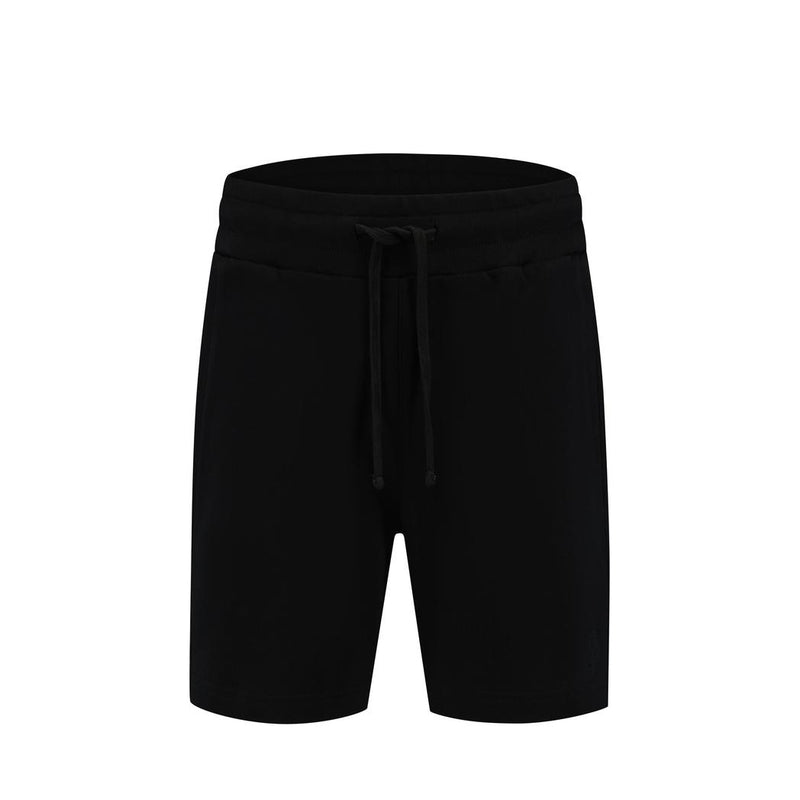 Initials Sweat Shorts Black
