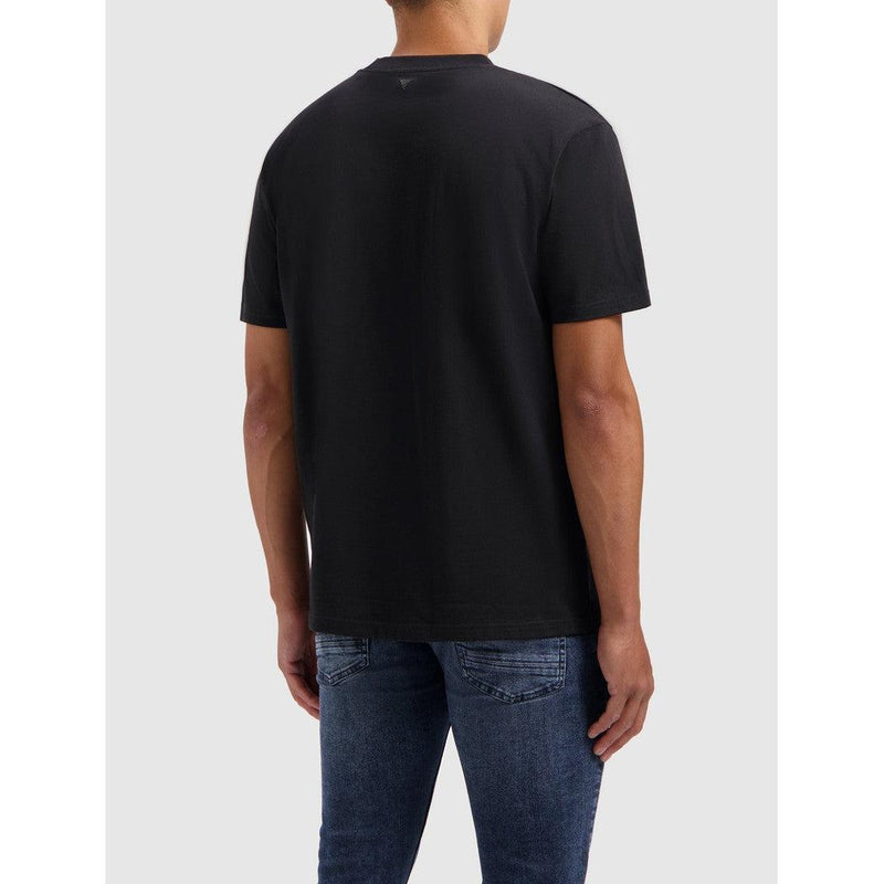 Initials T-shirt Black-Pure Path-Mansion Clothing