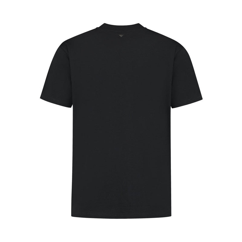Initials T-shirt Black-Pure Path-Mansion Clothing