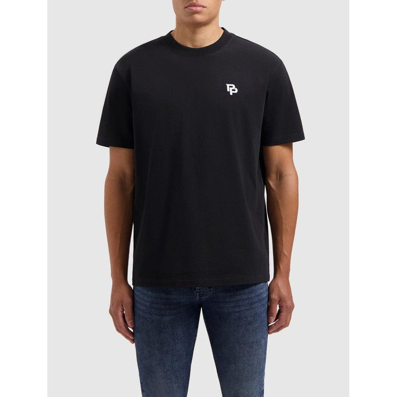 Initials T-shirt Black-Pure Path-Mansion Clothing