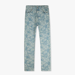 Jacquard Camo Jeans Light Blue