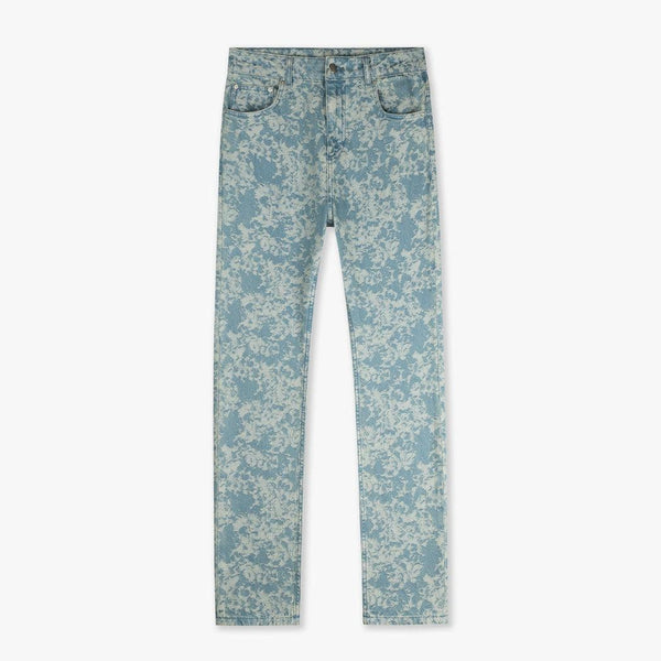 Jacquard Camo Jeans Light Blue-Croyez-Mansion Clothing
