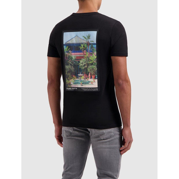 Jardin Privé T-shirt - Black-Pure Path-Mansion Clothing
