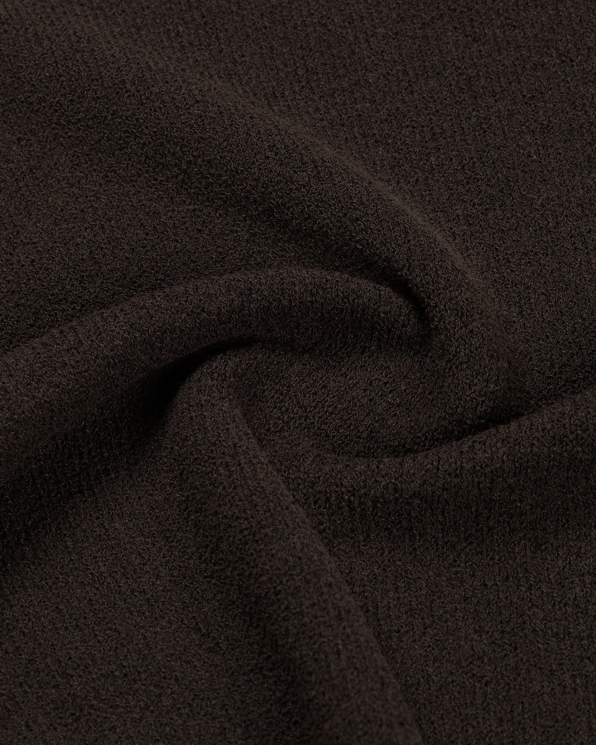 Knitted Bouclé Longsleeve Polo Brown-Malelions Premium-Mansion Clothing