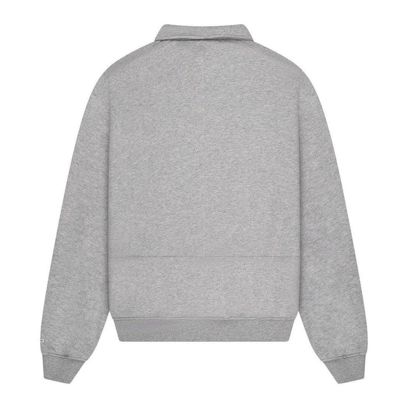 Kobe Sweat Polo Grey Marl-OFF THE PITCH-Mansion Clothing
