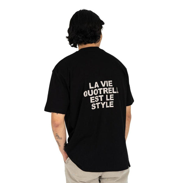 La Vie T-shirt-Quotrell-Mansion Clothing