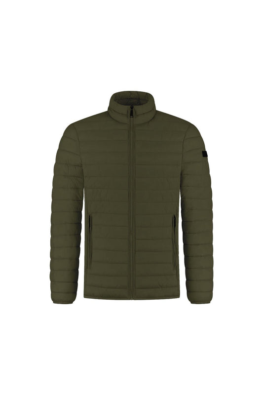 Light Weight Padded Jacket Forest Green-Malelions-Mansion Clothing