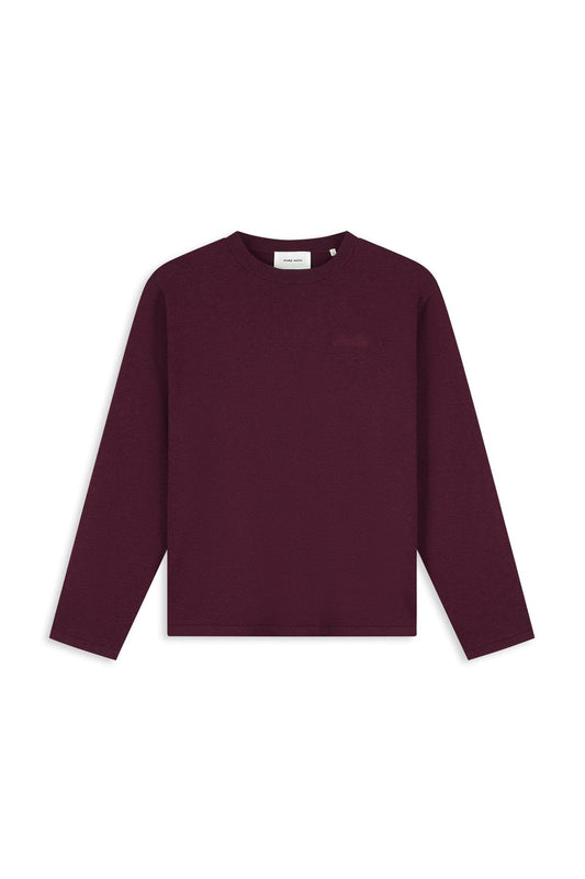 Light weight Knit Sweater Wine Red-Pure Path-Mansion Clothing