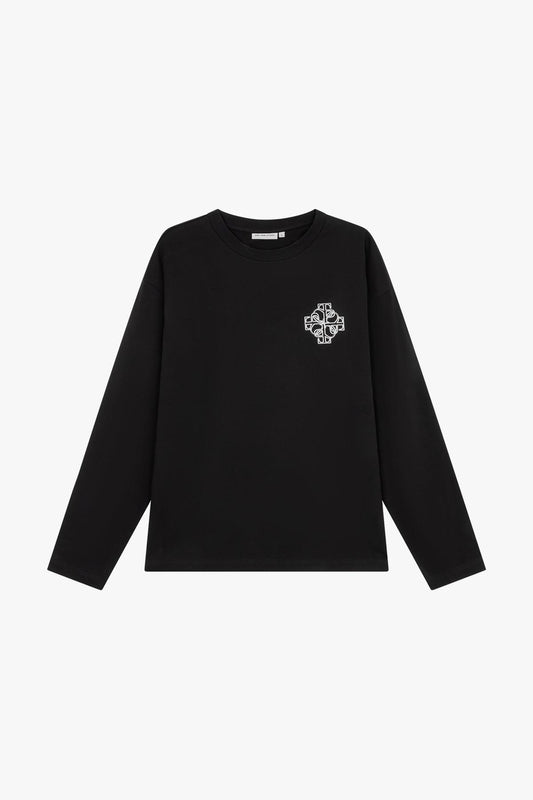 Locket Long Sleeved Tee Black