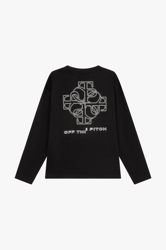 Locket Long Sleeved Tee Black