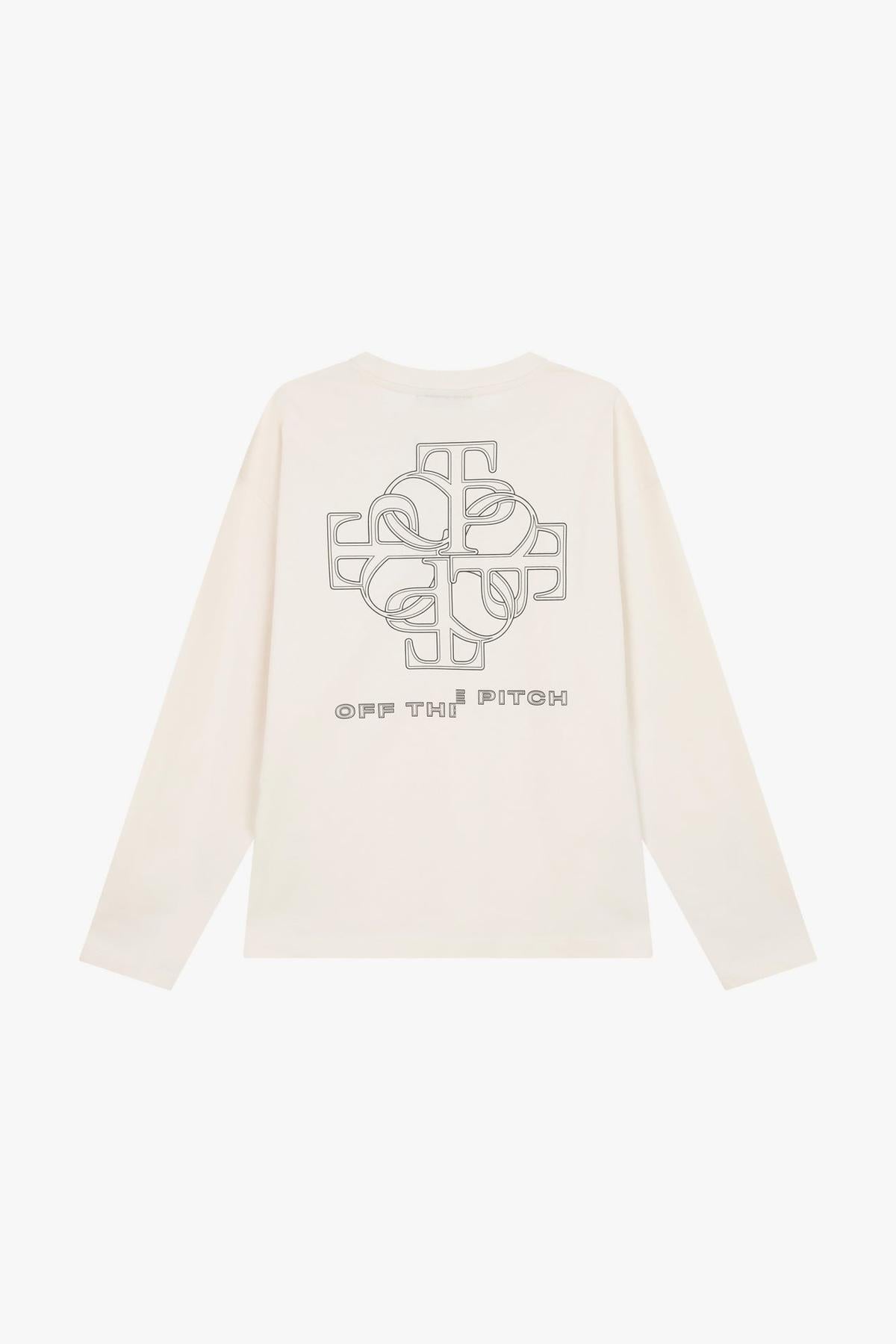 Locket Long Sleeved Tee Off White