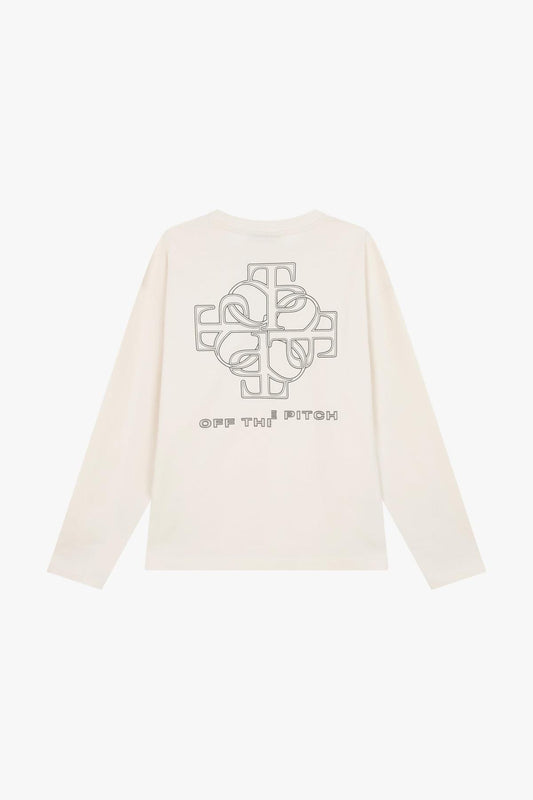 Locket Long Sleeved Tee Off White